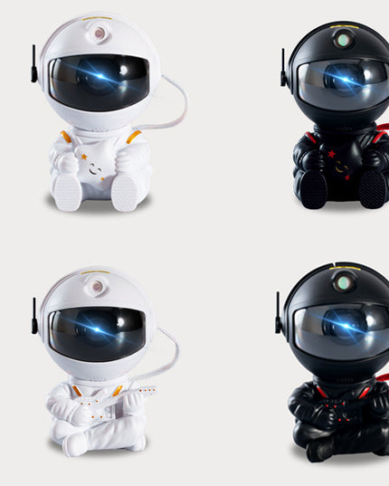 Mini Version Of Astronaut Star Projection Lamp Creative Gift Atmosphere Decorative Lamp Colorful Flowing Starry Night Light