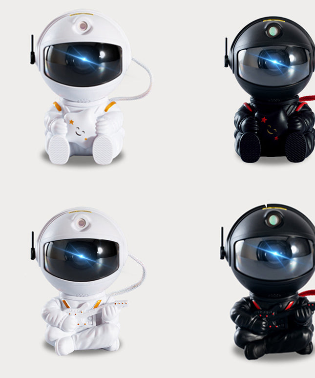 Mini Version Of Astronaut Star Projection Lamp Creative Gift Atmosphere Decorative Lamp Colorful Flowing Starry Night Light