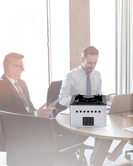 Mini Ashtray Air Purifier Multi Function Home Desktop Negative Ion Purifier Fresh Air From Remove Odor Smoking Accessories