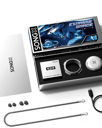 True Wireless Earbuds Noise Cancelling Bluetooth Headphones Waterproof with Star Loop Design