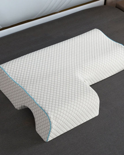 Couples Pillow Arched Cuddle Pillow With Slow Rebound Memory Foam For Arm Rest Hand Pillow