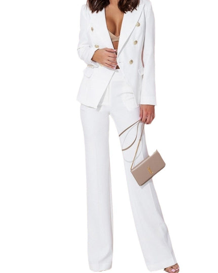 Women's Business Suit Double Breasted Suit