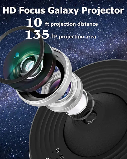 Night Light Galaxy Projector Starry Sky Projector 360 Rotate Planetarium Lamp For Kids Bedroom Valentines Day Gift Wedding Deco