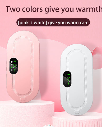 Menstrual Heating Pad Smart Warm Belt Relief Waist Pain Cramps Vibrating Abdominal Massager Electric Waist Belt Device