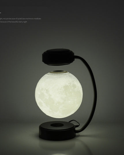 3D LED Moon Night Light Wireless Magnetic Levitating Rotating Floating Ball Lamp For School Office Bookshop Home Decoration