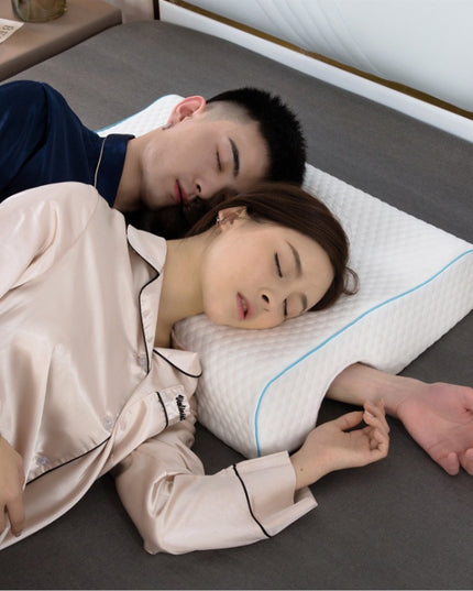 Couples Pillow Arched Cuddle Pillow With Slow Rebound Memory Foam For Arm Rest Hand Pillow