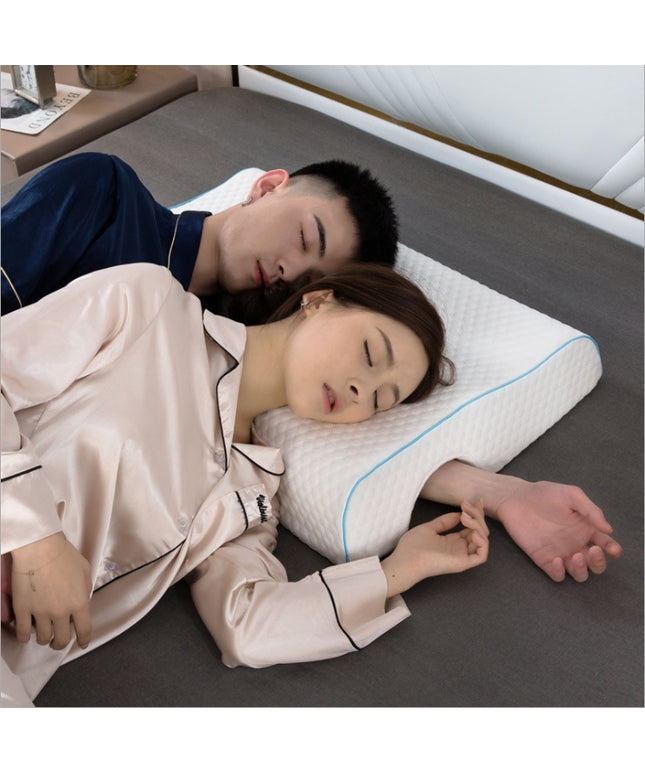 Couples Pillow Arched Cuddle Pillow With Slow Rebound Memory Foam For Arm Rest Hand Pillow
