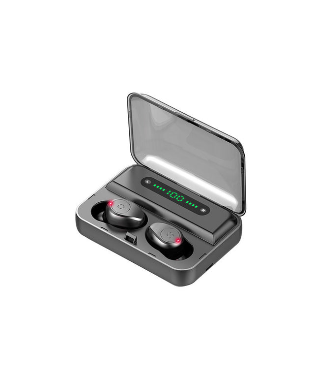 Multifunction Bluetooth Headset Binaural Movement Power Bank Phone Support