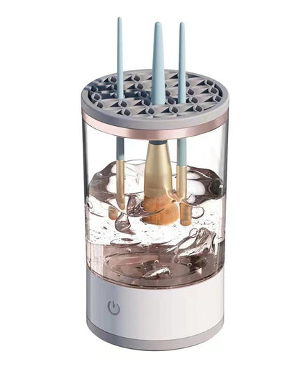 Women Eye Shadow Brush Cleaning Tool Portable Electric Makeup Brush Cleaner Machine With USB Charging Automatic Cosmetic Brush