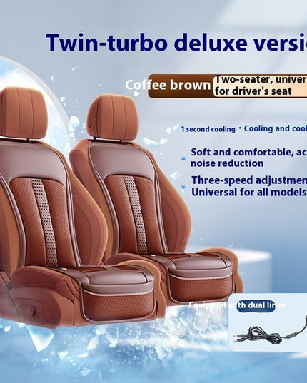 Car Refrigeration Cushion Waist Support Ventilation Cushion Summer Smart Backrest Cool Cushion Universal