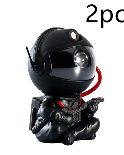 Mini Version Of Astronaut Star Projection Lamp Creative Gift Atmosphere Decorative Lamp Colorful Flowing Starry Night Light