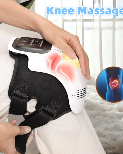 Intelligent Home Use Electric Intelligent Kneading Heating Knee Massager Rechargeable Pain Relief Infrared Laser Vibration Knee Massager