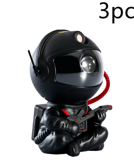 Mini Version Of Astronaut Star Projection Lamp Creative Gift Atmosphere Decorative Lamp Colorful Flowing Starry Night Light