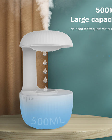 Anti-gravity Air Humidifier Mute Countercurrent Humidifier Levitating Water Drops Cool Mist Maker Fogger Relieve Fatigue