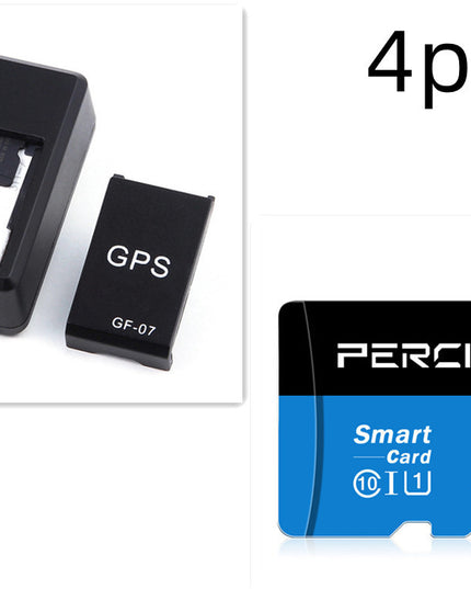 Car Tracker Magnetic Mini Car Tracker GPS Real Time Tracking Locator Device Recordable Anti-lost Rechargeable Locator