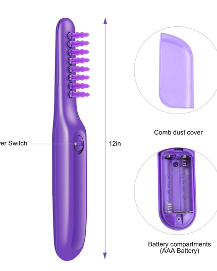 Electric Detangling Brush Scalp Massage Hair Brush