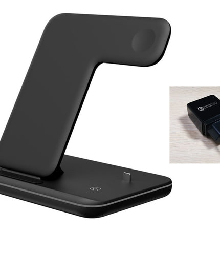 Compatible Mobile Phone Watch Earphone Wireless Charger 3 In 1 Wireless Charger Stand