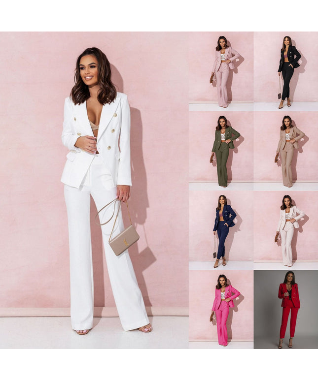 Women's Business Suit Double Breasted Suit