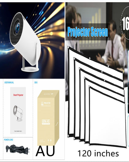 HY300 Pro Projector Home Theater Entertainment Portable Small Projector