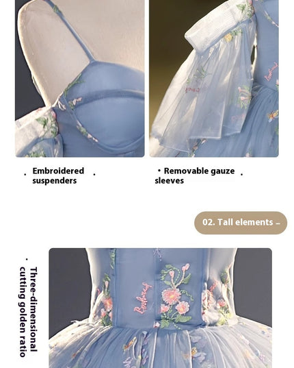 High-end Host Temperament Banquet Evening Dress