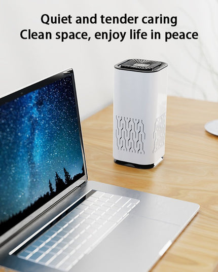 Car Air Purifier Portable Negative Ion Generator Remove Formaldehyde Dust Smoke Air Freshen Washer For Home Car