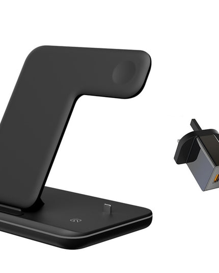 Compatible Mobile Phone Watch Earphone Wireless Charger 3 In 1 Wireless Charger Stand