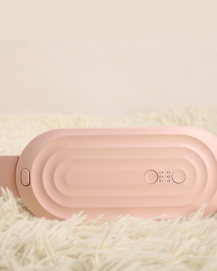 Menstrual Heating Pad Smart Warm Belt Relief Waist Pain Cramps Vibrating Abdominal Massager Electric Waist Belt Device