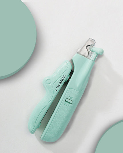 Pet Nail Clippers With LED Light Dogs Cat Nail Scissors Professional Trimmer Tool Care Grooming Supplies