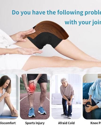 Intelligent Home Use Electric Intelligent Kneading Heating Knee Massager Rechargeable Pain Relief Infrared Laser Vibration Knee Massager