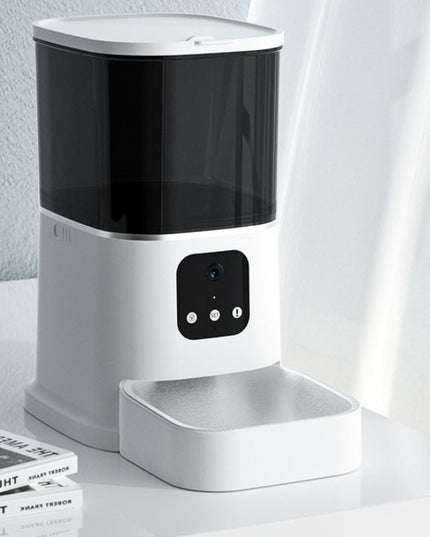 Pet Automatic Feeder Large Capacity Smart Voice Recorder APP Control Timer Feeding Cat Dog Food Dispenser With WiFi Pet Bo