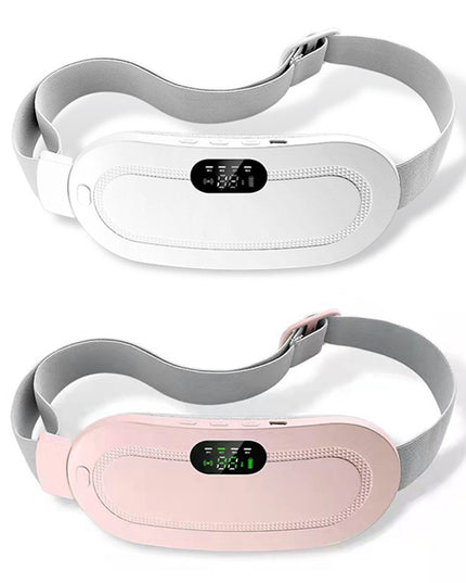 Menstrual Heating Pad Smart Warm Belt Relief Waist Pain Cramps Vibrating Abdominal Massager Electric Waist Belt Device