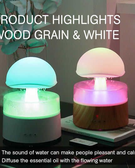 New Rain Cloud Humidifier Aromatherapy Machine Air Humidifier Ultrasonic Aroma Diffuser