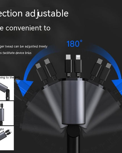 Metal Car Charger 100W Super Fast Charging Car Cigarette Lighter USB And TYPE-C Adapter