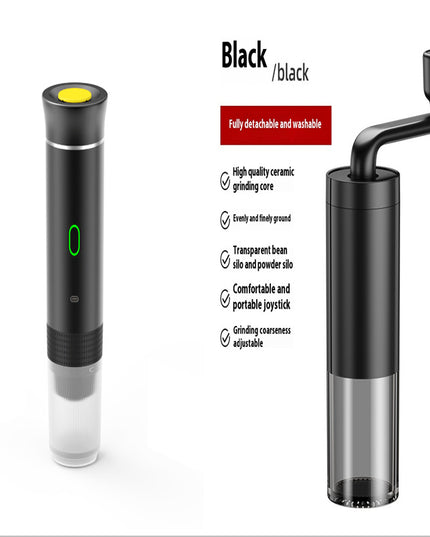 Electric Grinder Coffee Travel Handy 3 In1 Espresso Portable Coffee Espresso Maker Machine Cafe Portable Capsule Coffee Machine Kitchen Gadgets