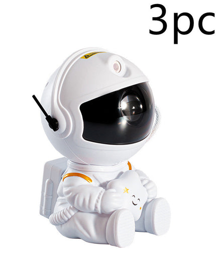 Mini Version Of Astronaut Star Projection Lamp Creative Gift Atmosphere Decorative Lamp Colorful Flowing Starry Night Light