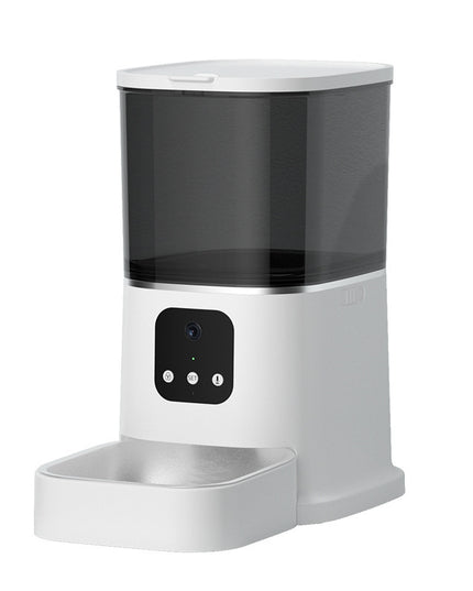 Pet Automatic Feeder Large Capacity Smart Voice Recorder APP Control Timer Feeding Cat Dog Food Dispenser With WiFi Pet Bo
