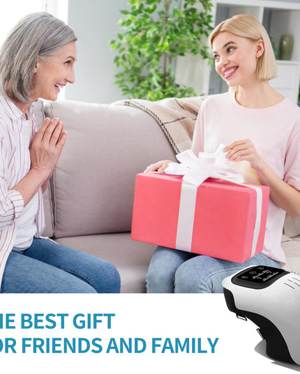 Intelligent Home Use Electric Intelligent Kneading Heating Knee Massager Rechargeable Pain Relief Infrared Laser Vibration Knee Massager