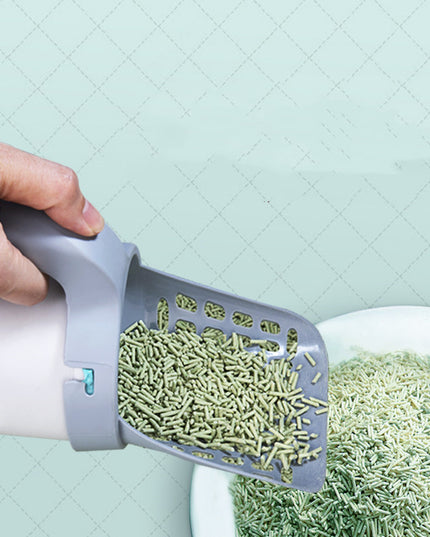 Storage Box Integrated Lazy Cat Litter Shovel Set