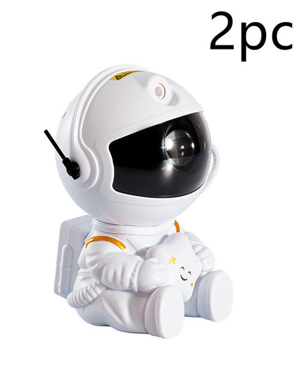 Mini Version Of Astronaut Star Projection Lamp Creative Gift Atmosphere Decorative Lamp Colorful Flowing Starry Night Light